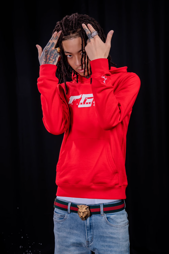 TGFCLUB TGF Logo Print Hoodie | Face 3 Face