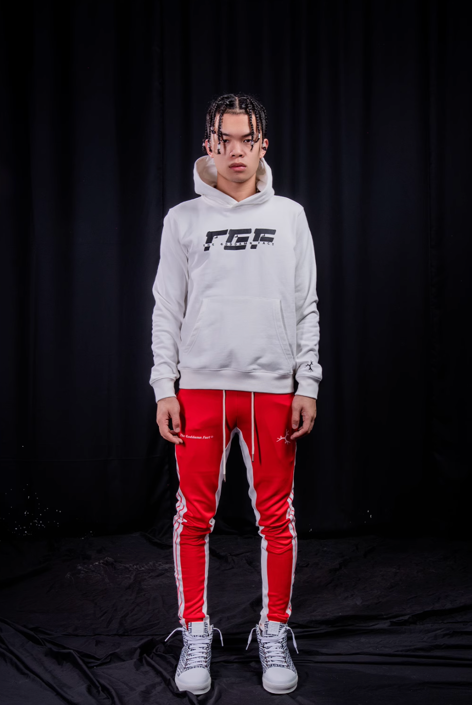 TGFCLUB TGF Logo Print Hoodie | Face 3 Face