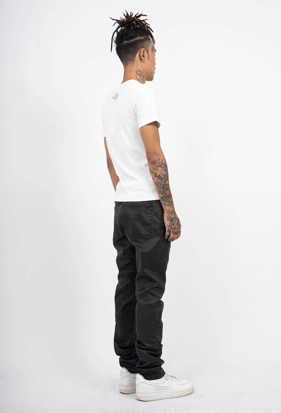 TGFCLUB Washed Waxed Slim Fit Jeans | Face 3 Face