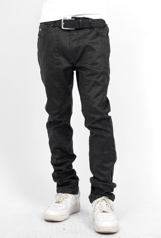 TGFCLUB Washed Waxed Slim Fit Jeans | Face 3 Face