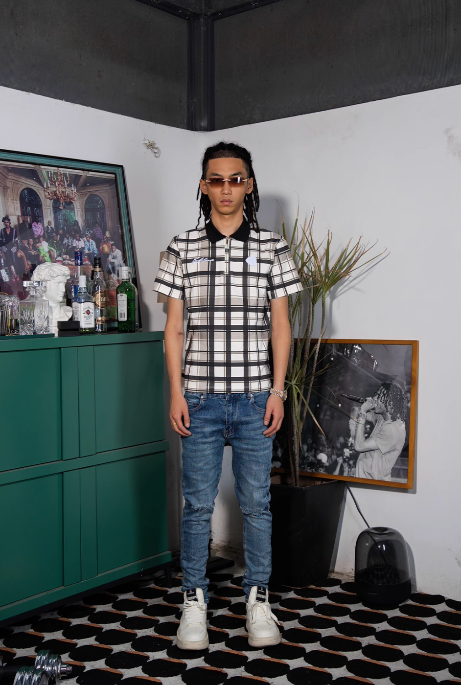 TGFCLUB Washed Cut Holes Slim Fit Stretch Jeans | Face 3 Face