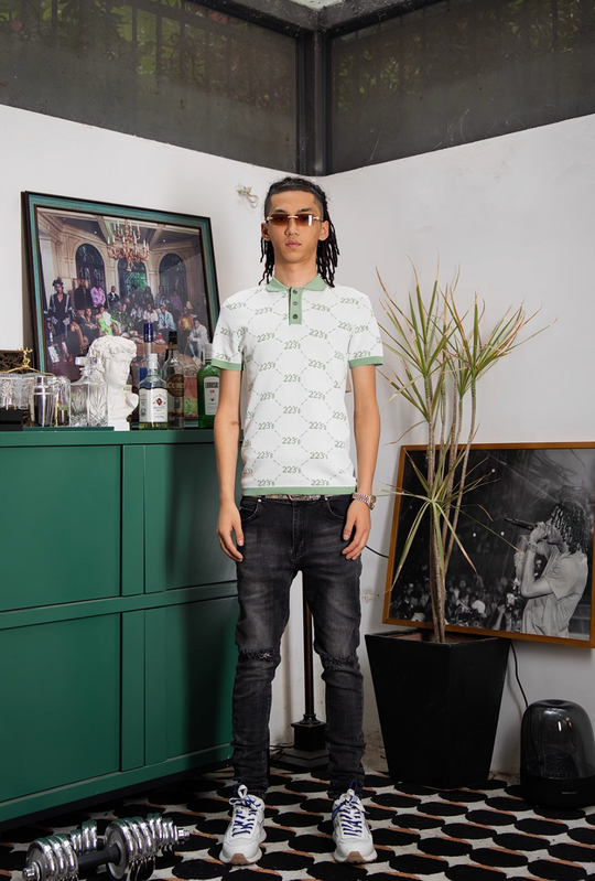 TGFCLUB Washed Cut Holes Slim Fit Stretch Jeans | Face 3 Face