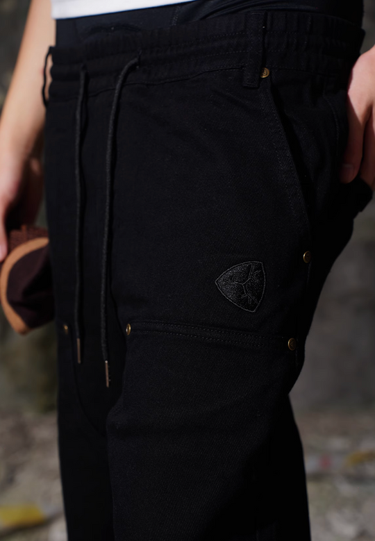 TGFCLUB 223 Distressed Double Knee Work Pants | Face 3 Face