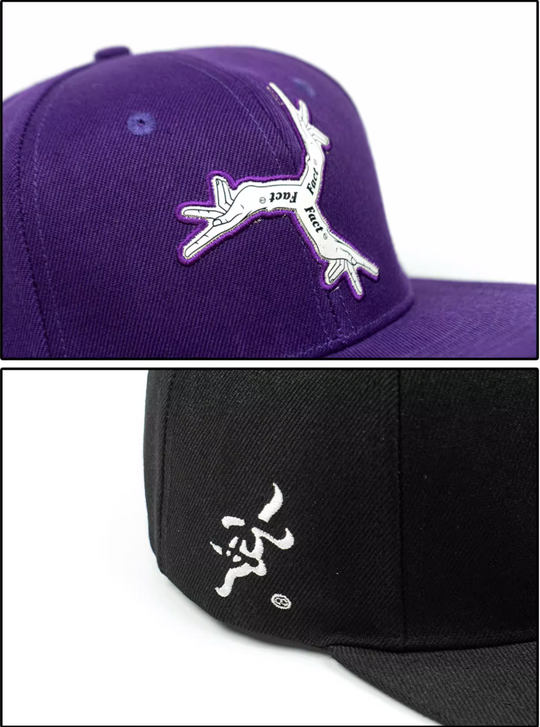 TGFCLUB Embroidered Flat Brim Baseball Cap | Face 3 Face