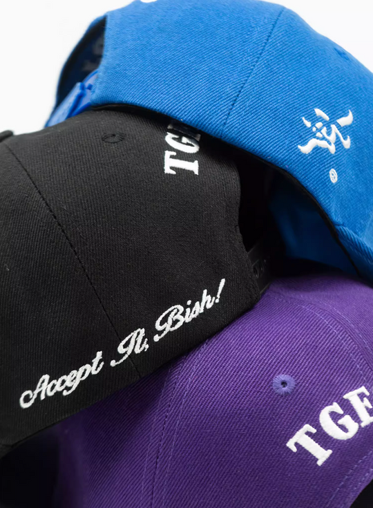 TGFCLUB Embroidered Flat Brim Baseball Cap | Face 3 Face