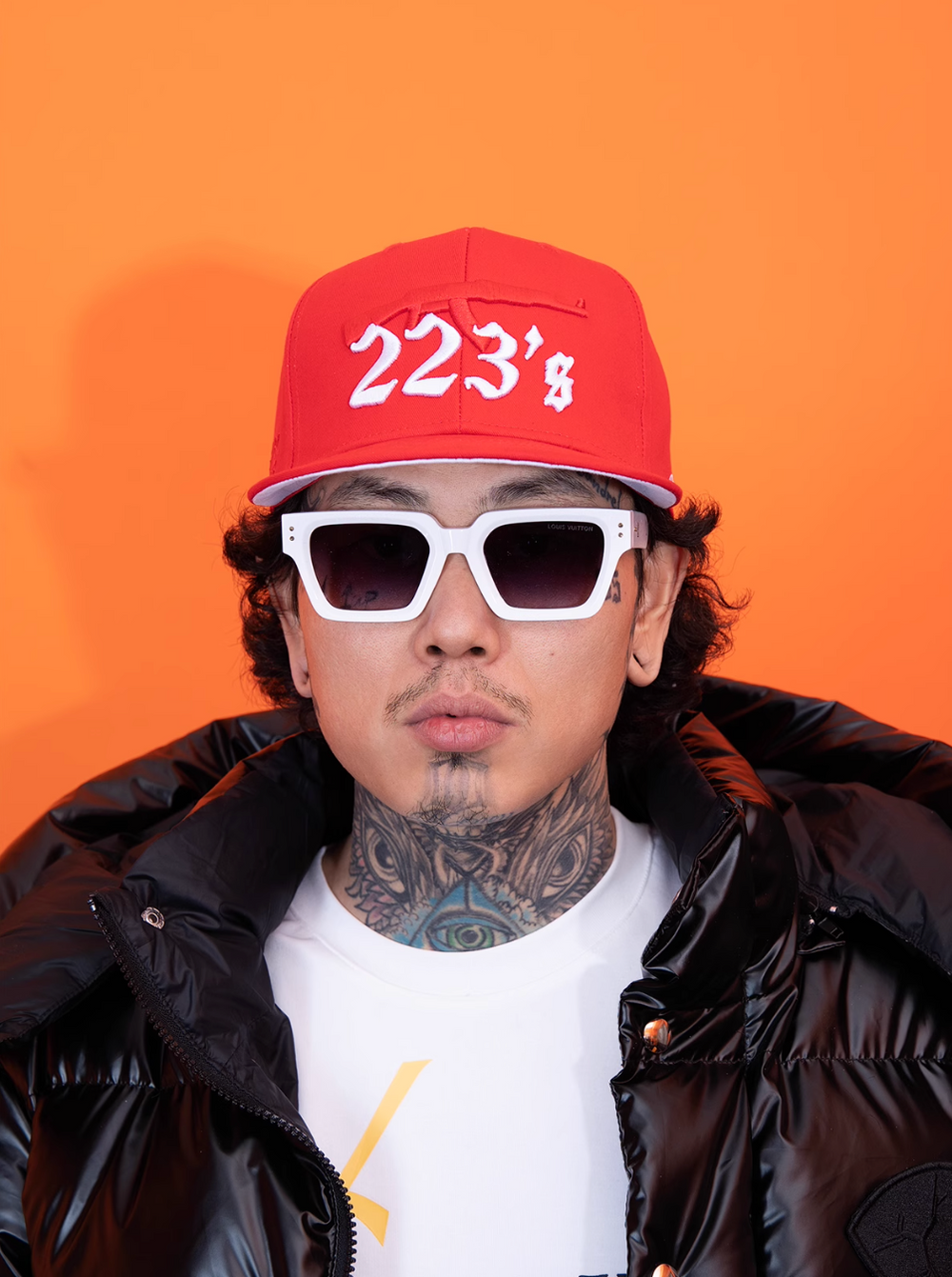 TGFCLUB 223 3D Embroidered Flat Brim Baseball Cap | Face 3 Face