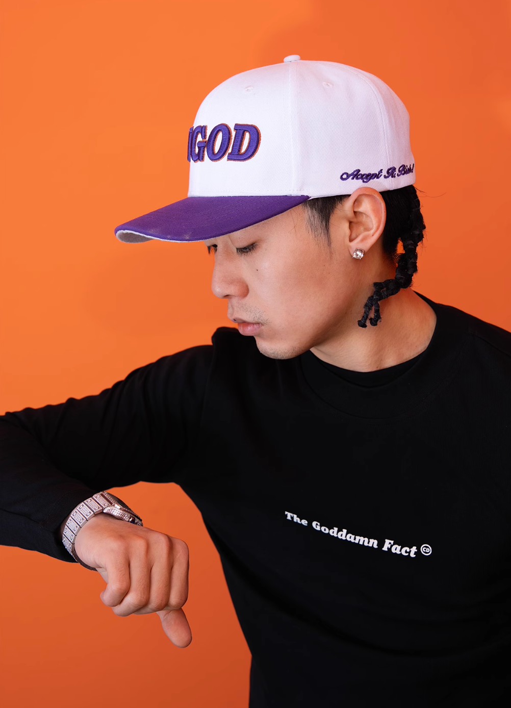 TGFCLUB ON GOD 3D Embroidered Baseball Cap | Face 3 Face