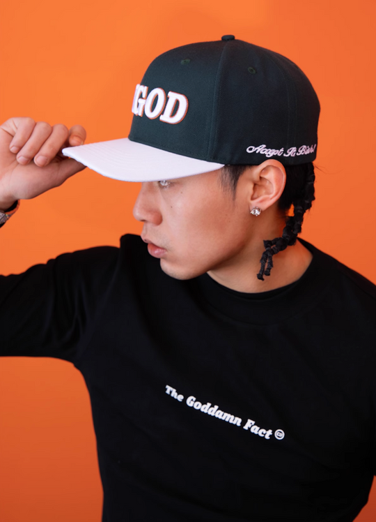 TGFCLUB ON GOD 3D Embroidered Baseball Cap | Face 3 Face