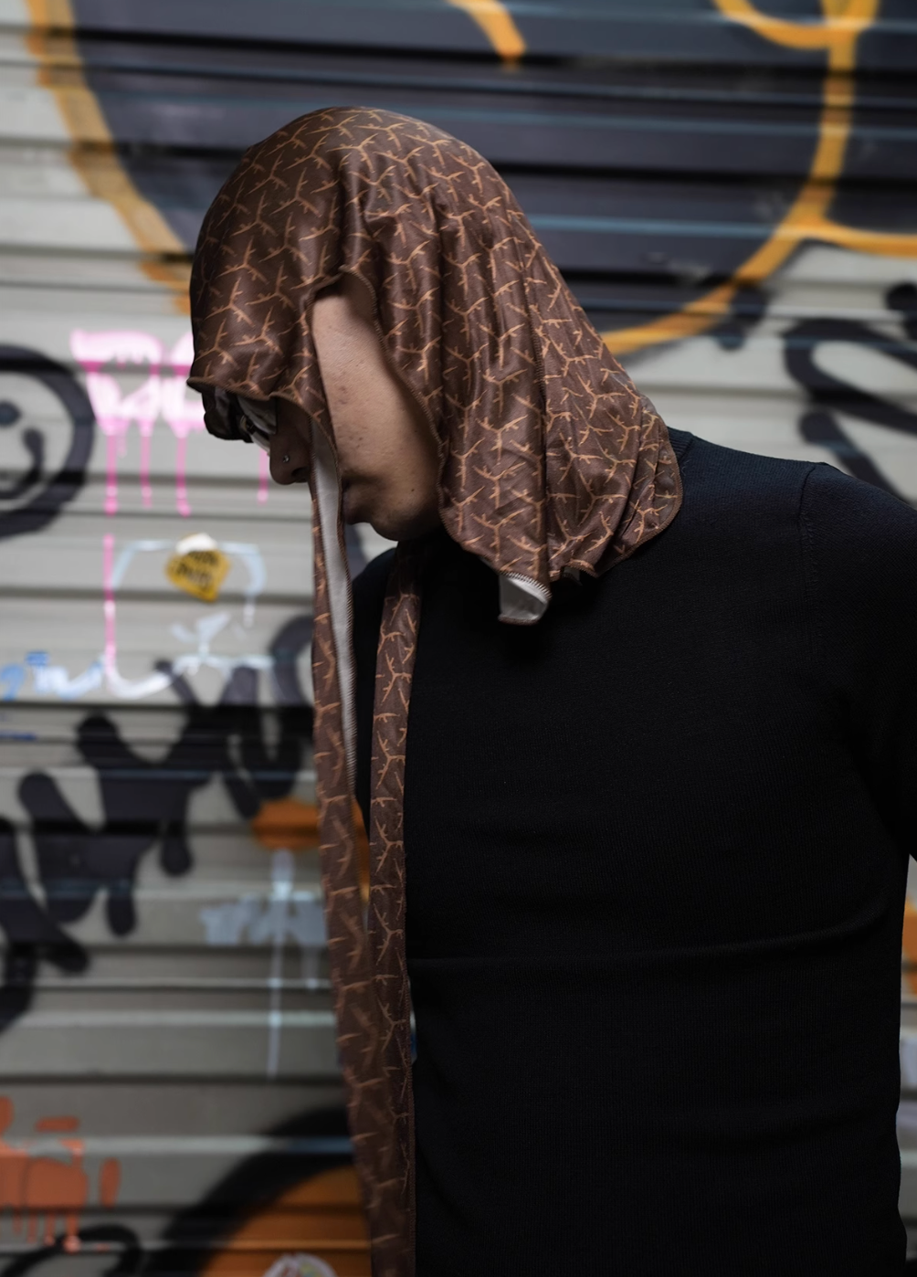 TGFCLUB Full Print Logo Durag | Face 3 Face