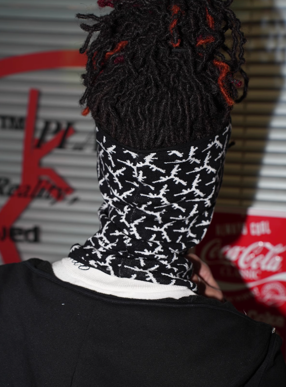 TGFCLUB All Over Logo Knit Face Mask | Face 3 Face