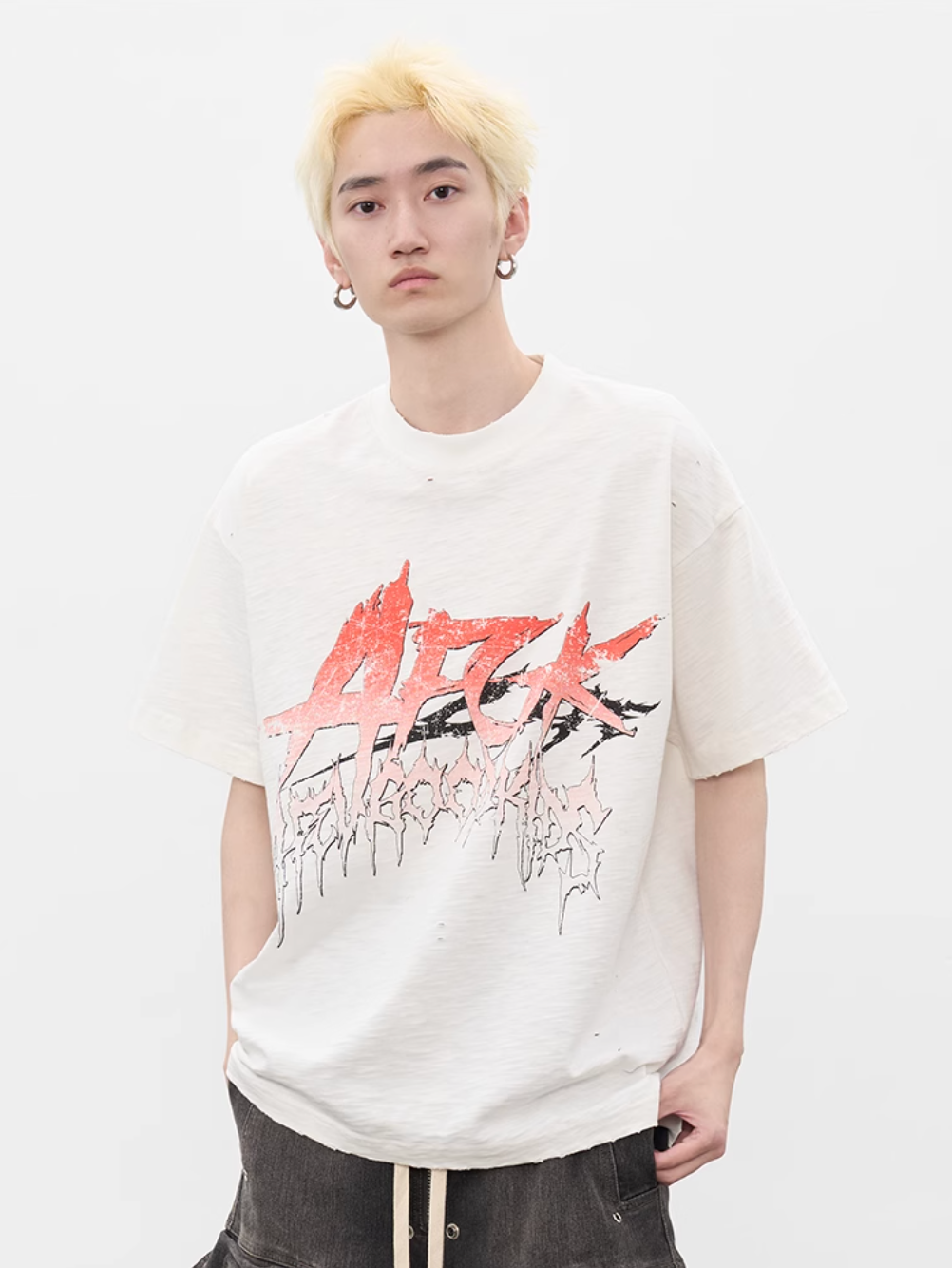AFGK Vintage Rock Print Tee | Face 3 Face
