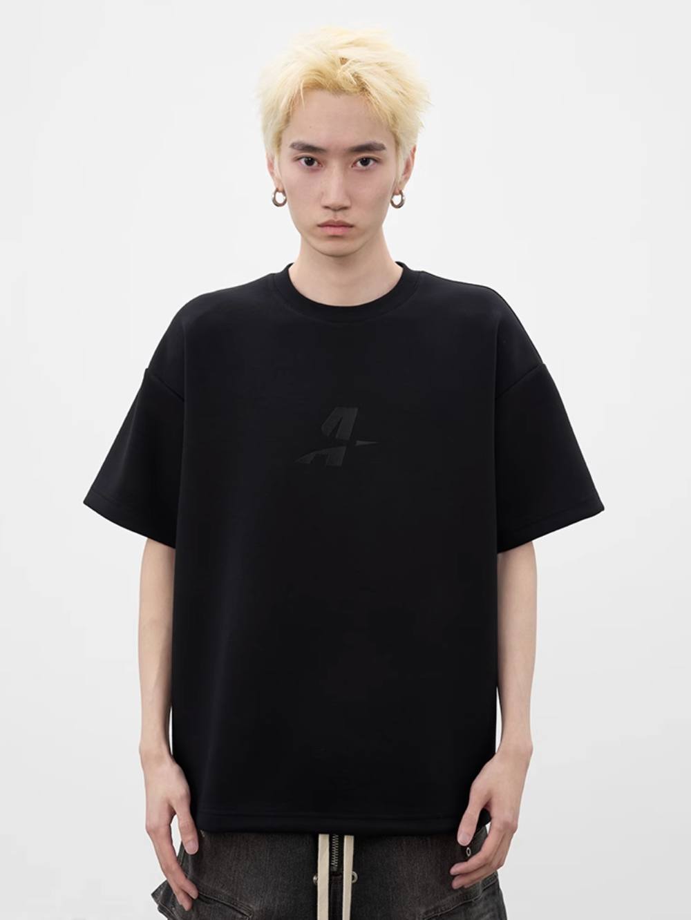AFGK Air Layer Logo Embroidered Tee | Face 3 Face