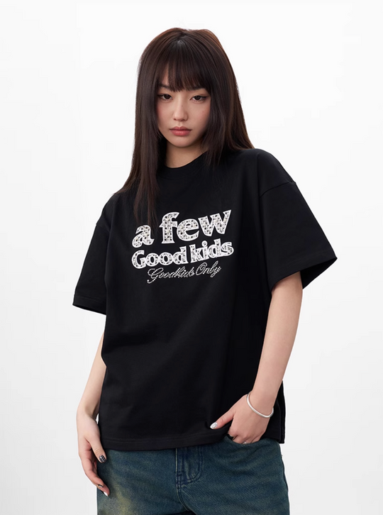 AFGK Pearl Patch Embroidered Tee | Face 3 Face
