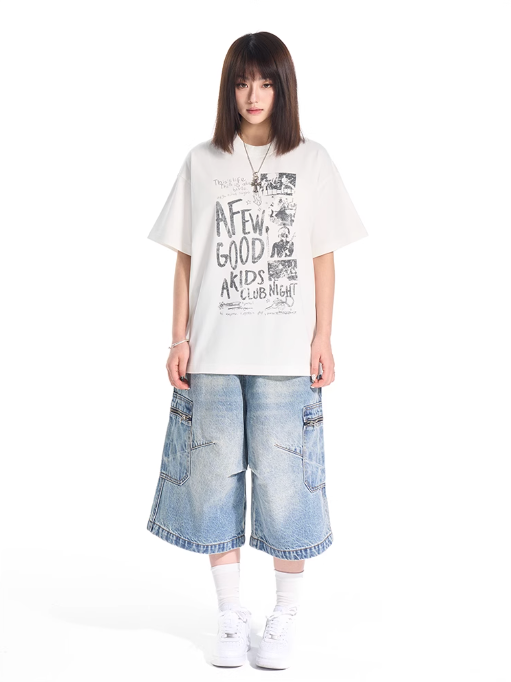 AFGK Club Night Vintage Print Tee | Face 3 Face