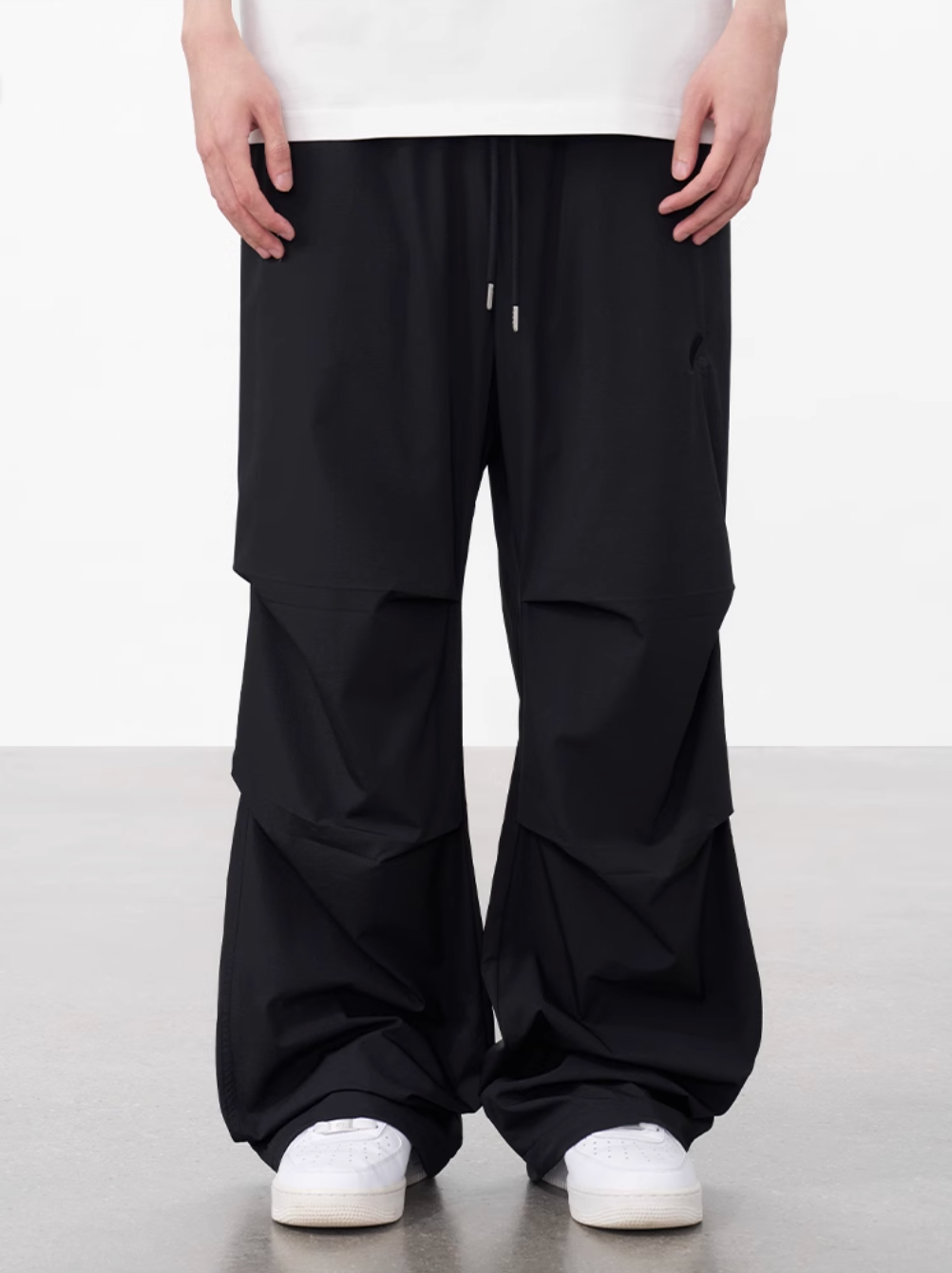 AFGK Nylon Pleated Work Pants | Face 3 Face