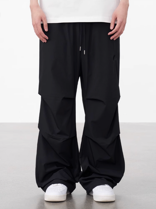 AFGK Nylon Pleated Work Pants | Face 3 Face