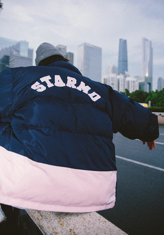 Remedy x STA STARMD SR Logo Puffer Jacket | Face 3 Face
