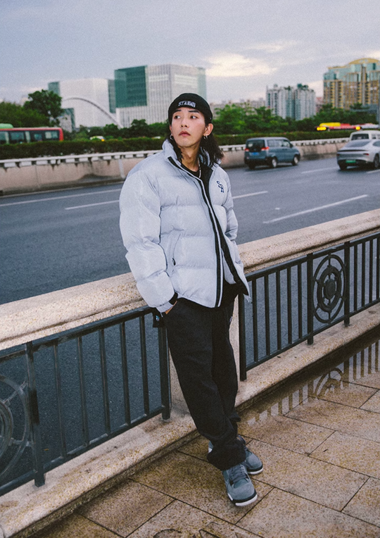 Remedy x STA STARMD SR Logo Puffer Jacket | Face 3 Face