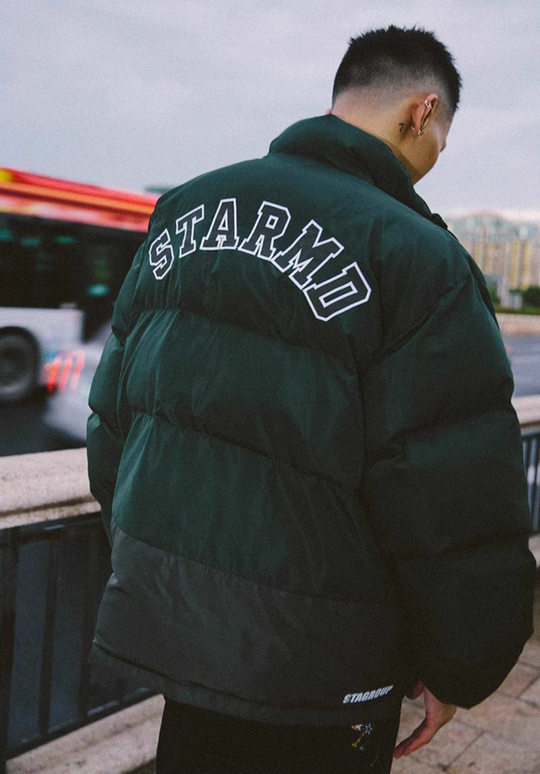 Remedy x STA STARMD SR Logo Puffer Jacket | Face 3 Face