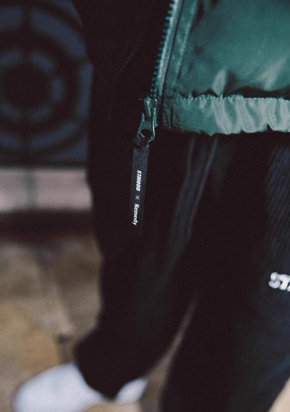 Remedy x STA STARMD SR Logo Puffer Jacket | Face 3 Face