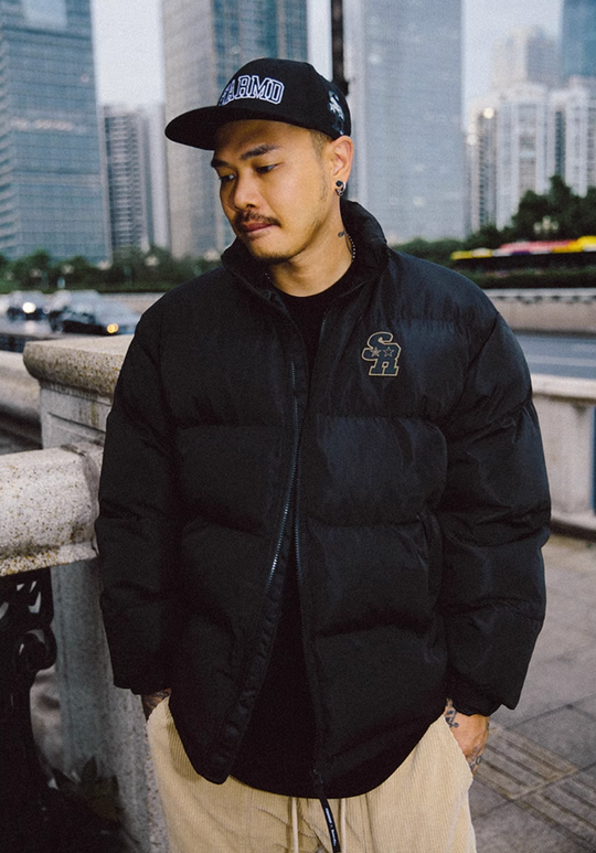 Remedy x STA STARMD SR Logo Puffer Jacket | Face 3 Face