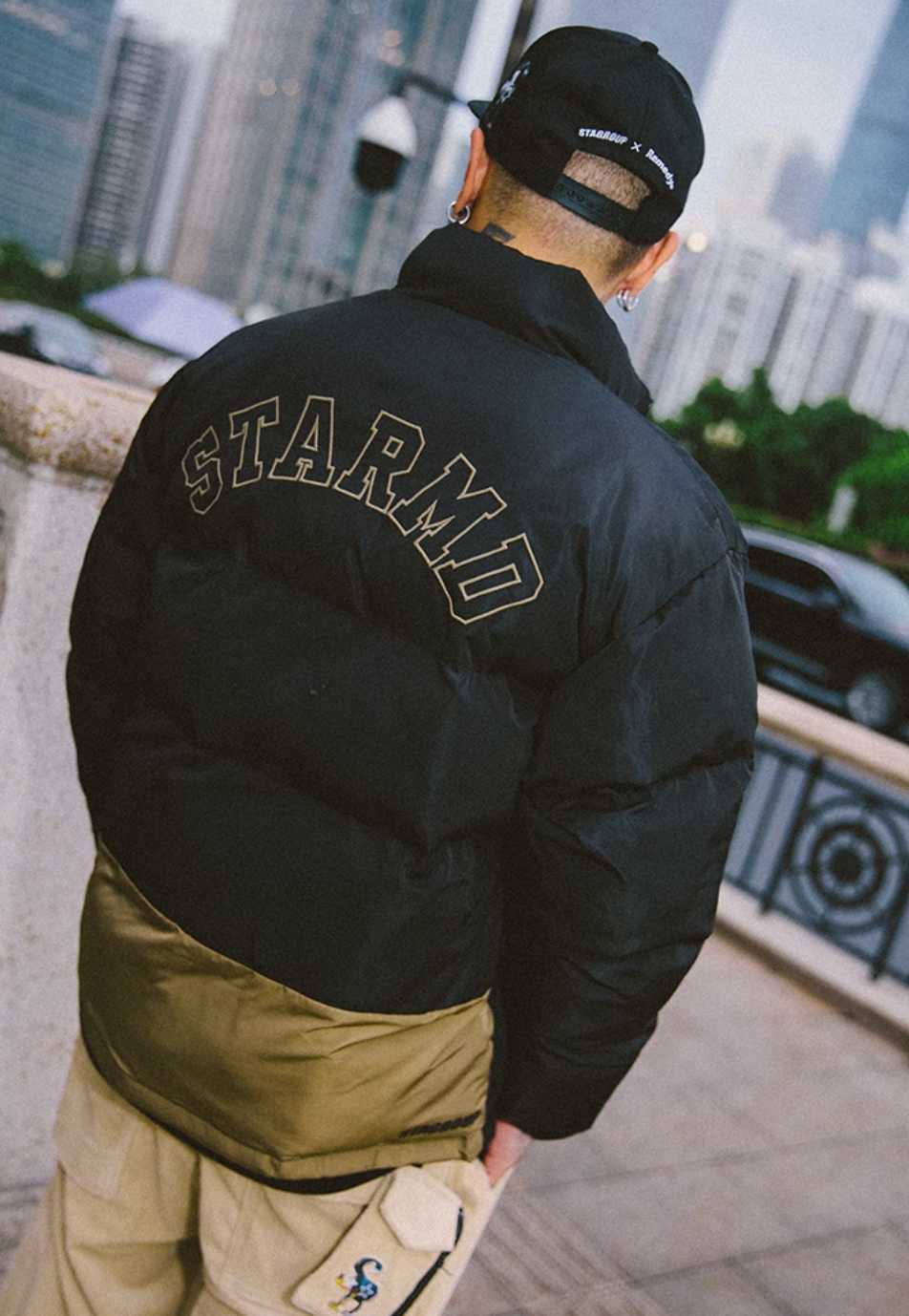 Remedy x STA STARMD SR Logo Puffer Jacket | Face 3 Face