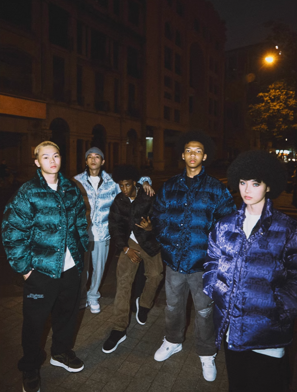 Remedy x STA STARMD SR 3D Logo Full Print Puffer Jacket | Face 3 Face