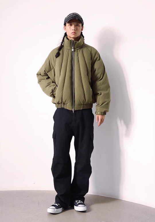 Remedy Metal Stud Down Jacket | Face 3 Face