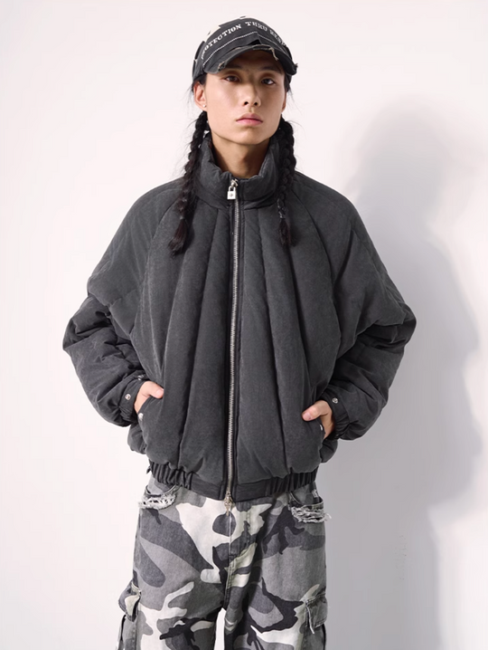 Remedy Metal Stud Down Jacket | Face 3 Face