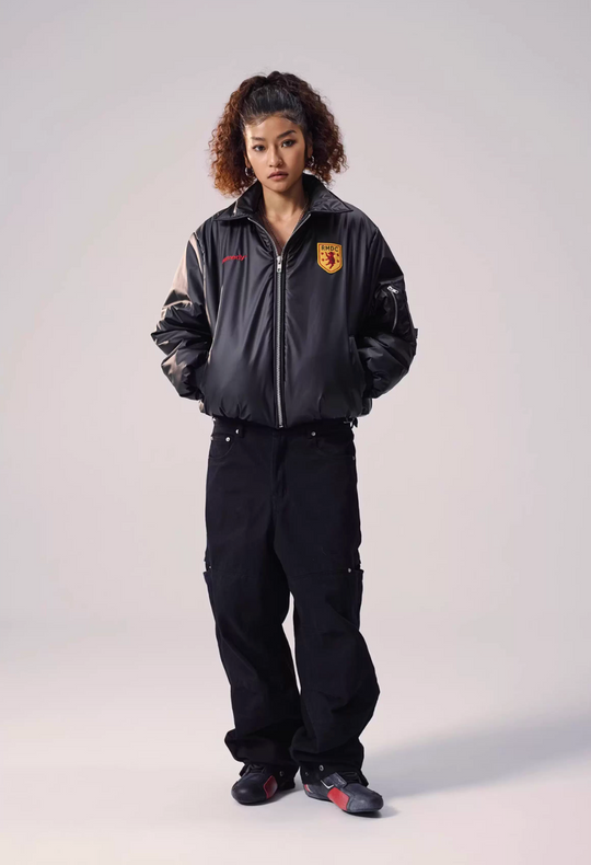 Remedy Number Patch Embroidered MA-1 Bomber Jacket | Face 3 Face