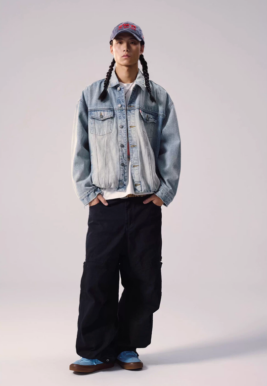 Remedy Washed Short Denim Jacket | Face 3 Face