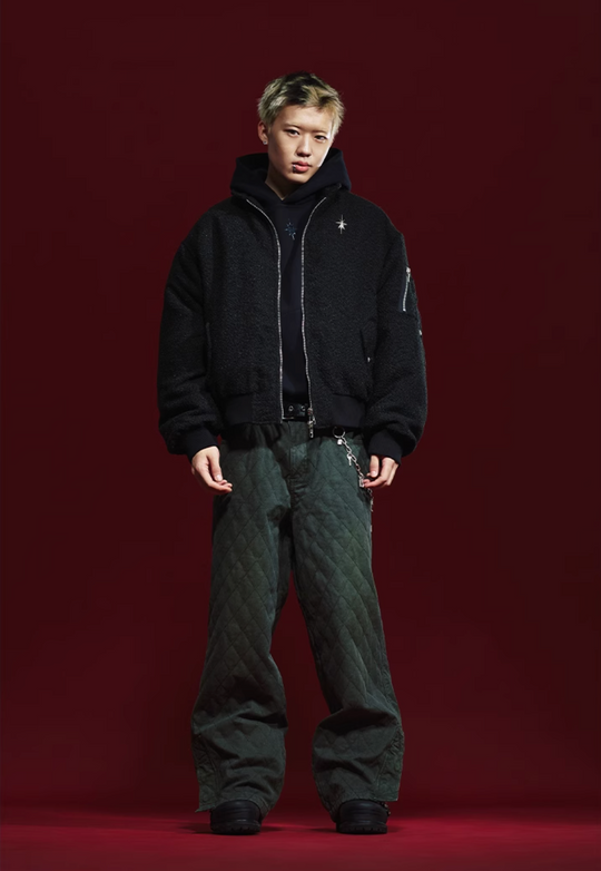 Remedy Textured MA-1 Bomber Jacket | Face 3 Face