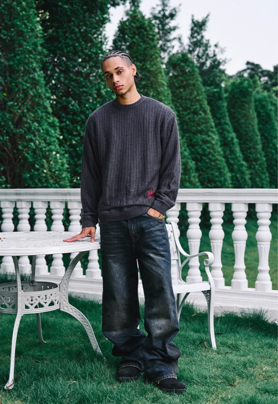 Remedy Double Layer Knit Sweater | Face 3 Face