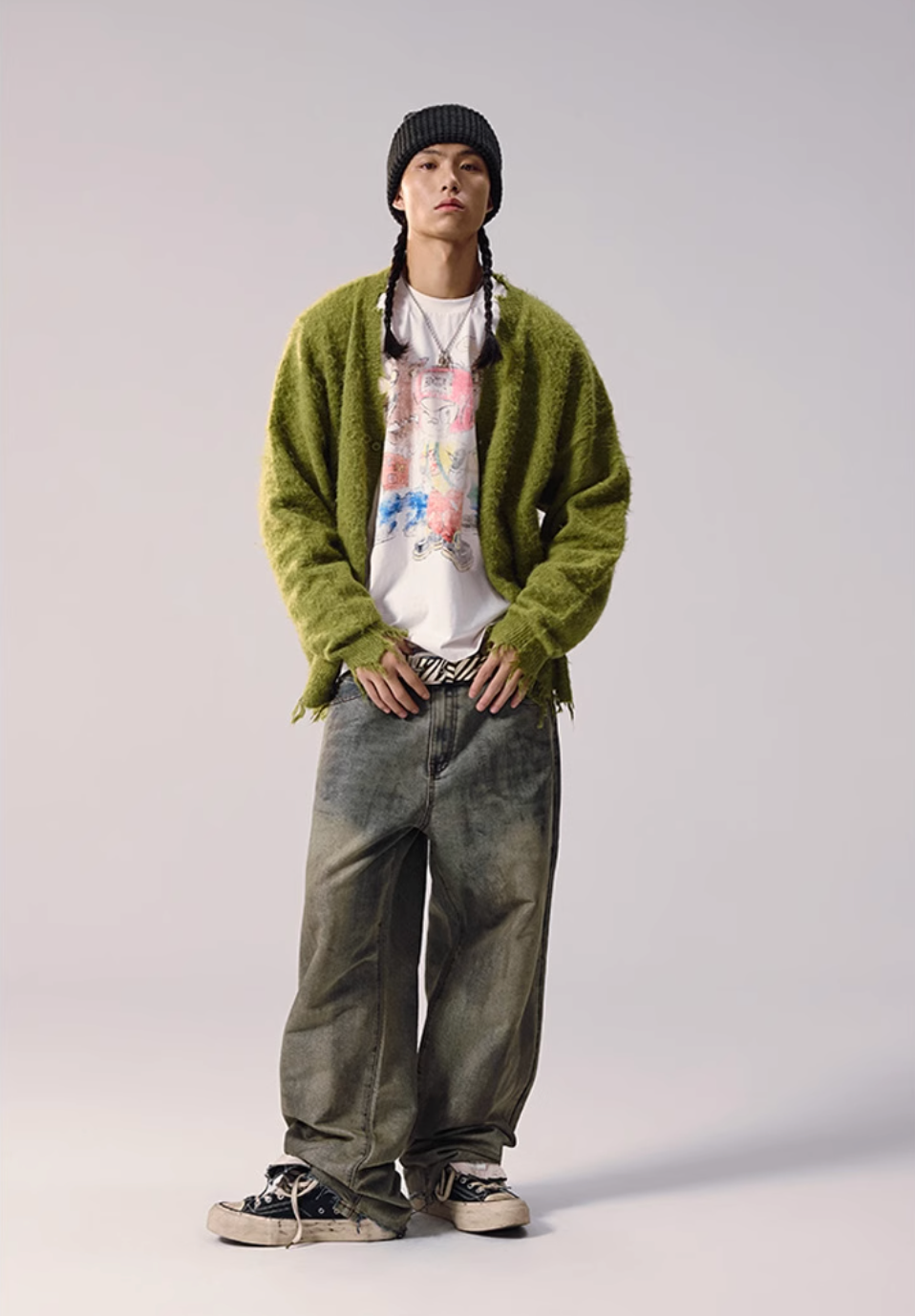 Remedy Distressed Knit Cardigan | Face 3 Face