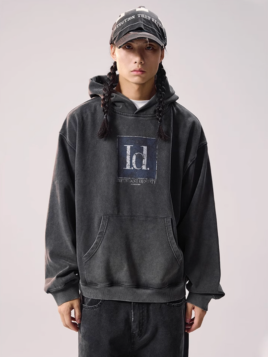Remedy ID Print Washed Hoodie | Face 3 Face