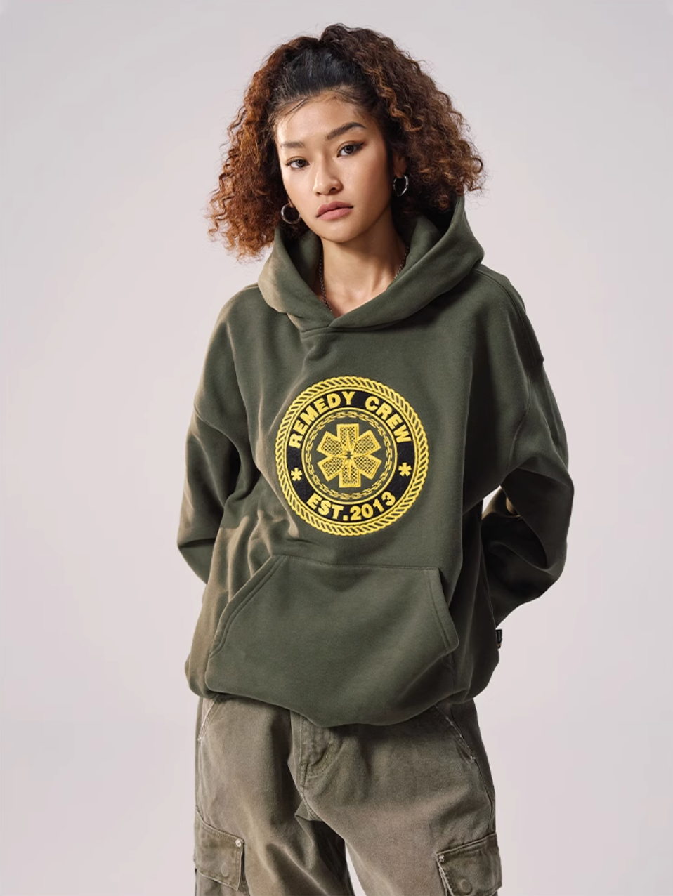 Remedy RMDC 3D Embroidered Hoodie | Face 3 Face