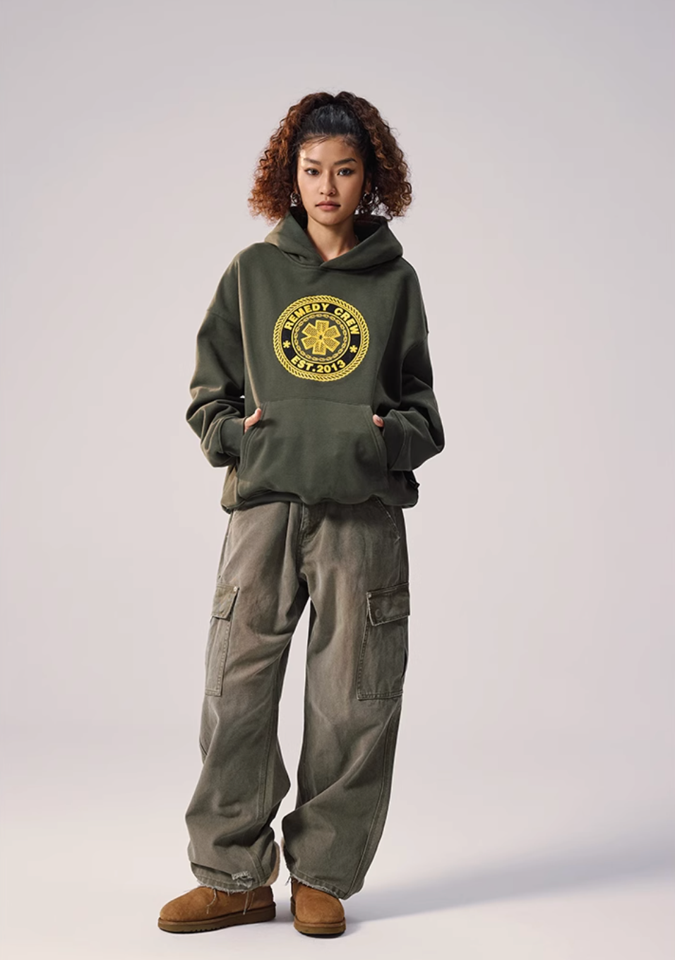 Remedy RMDC 3D Embroidered Hoodie | Face 3 Face