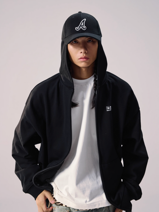 Remedy Baseball Cap Hood Zip Up Hoodie | Face 3 Face