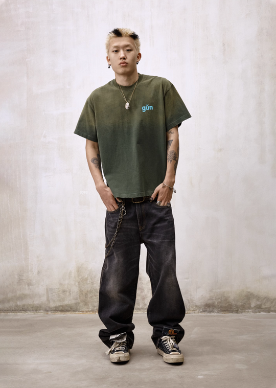 Remedy Dot Print Washed Tee | Face 3 Face