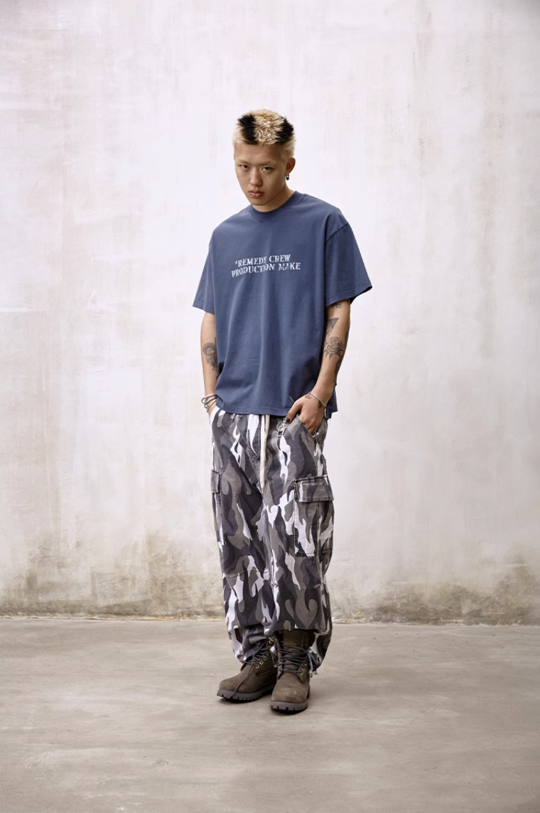 Remedy Faded Print Destruction Tee | Face 3 Face