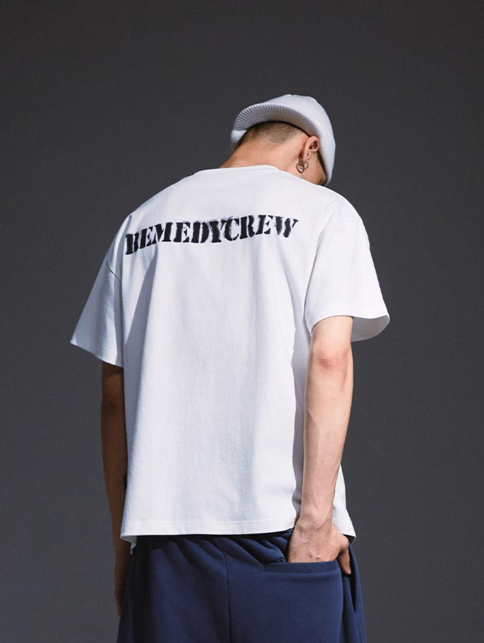 Remedy Military Stencil Print Tee | Face 3 Face