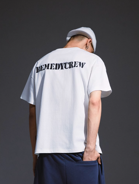 Remedy Military Stencil Print Tee | Face 3 Face