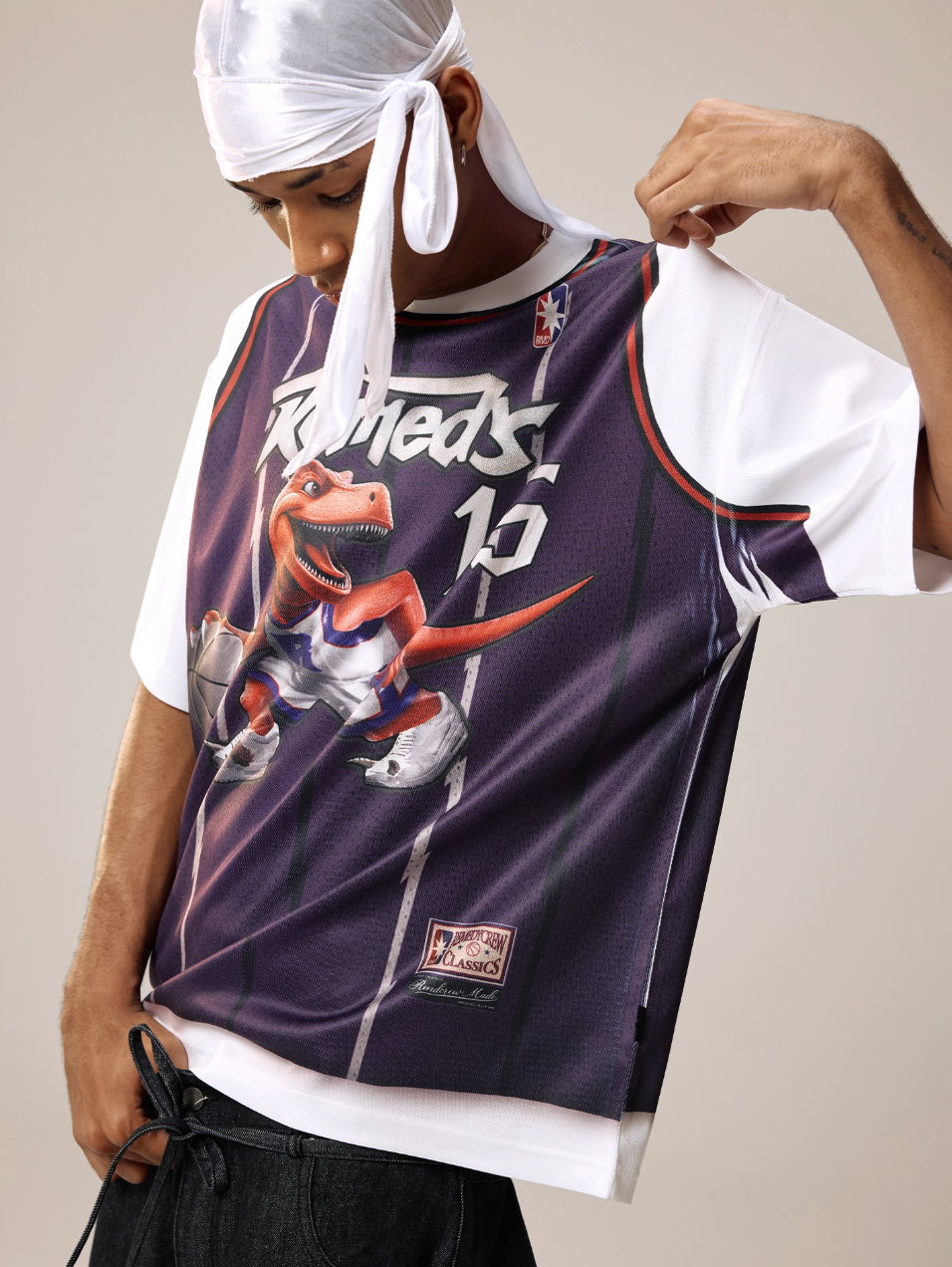 Remedy Dinosaur Jersey Digital Print Tee | Face 3 Face