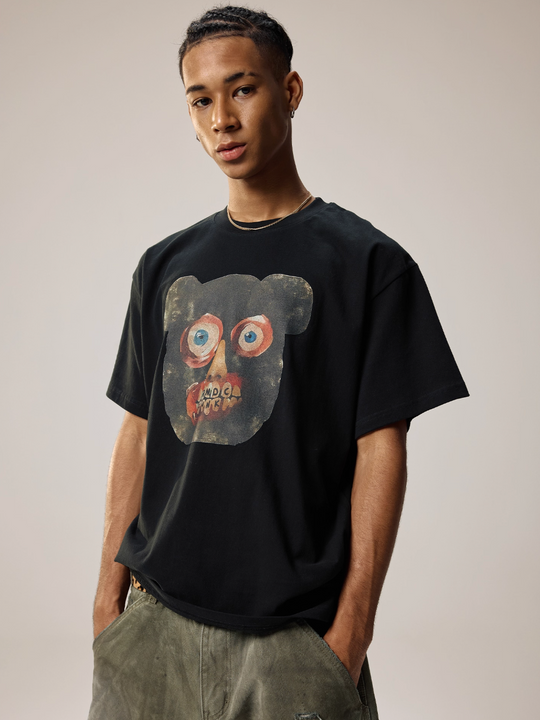Remedy Bear Print Graphic Tee | Face 3 Face