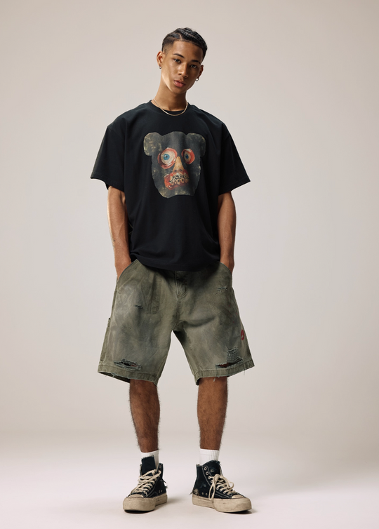 Remedy Bear Print Graphic Tee | Face 3 Face