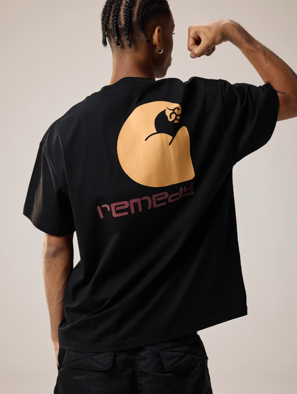 Remedy Biceps Inspired Print Tee | Face 3 Face