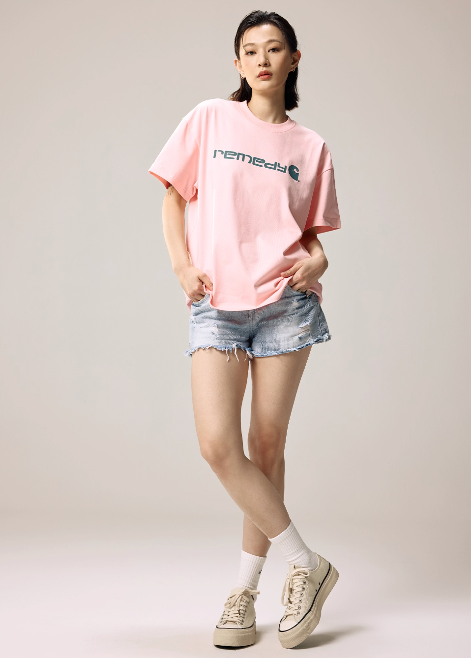 Remedy Biceps Inspired Letter Print Tee | Face 3 Face