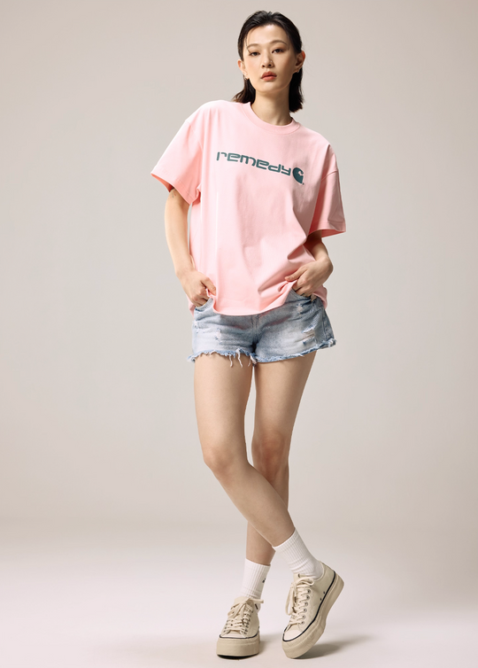 Remedy Biceps Inspired Letter Print Tee | Face 3 Face