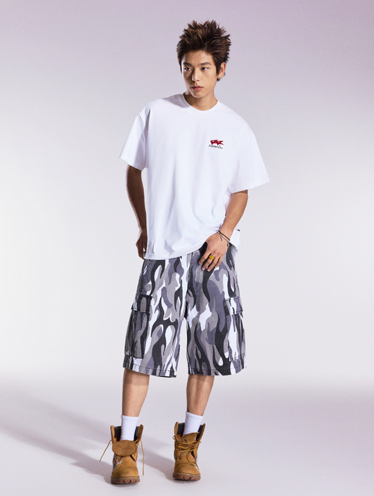 Remedy Flocking Logo Print Tee | Face 3 Face