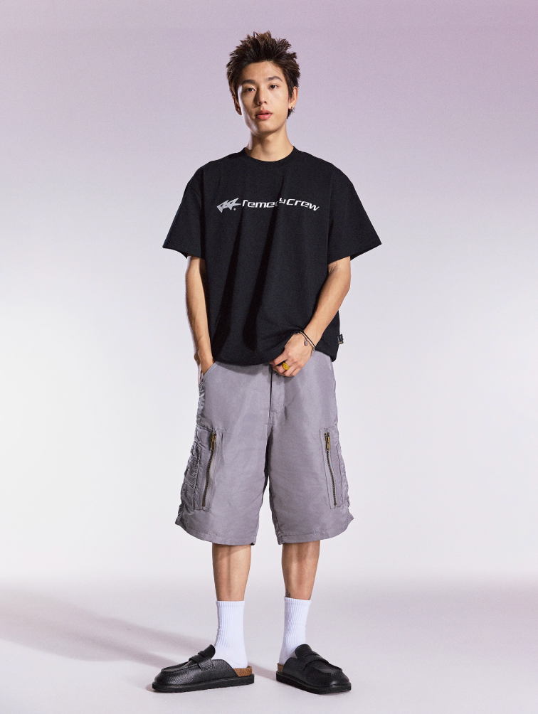 Remedy Gradient Logo Print Tee | Face 3 Face
